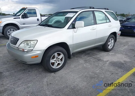 2001 Lexus Rx 300 z USA, uszkodzony, nr VIN JTJGF10U510084692